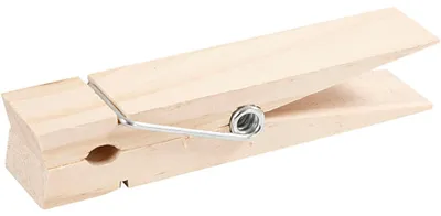 Produktbild von Holzklammer, L 15 cm, B 3,5 cm, 1 Stk [HOB-564560]