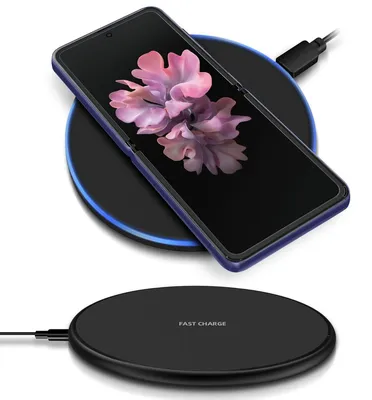 Produktbild von QI Wireless Ladegerät für Samsung Galaxy Z Flip Fold 7 / FE 6 5 4 3 Ladematte