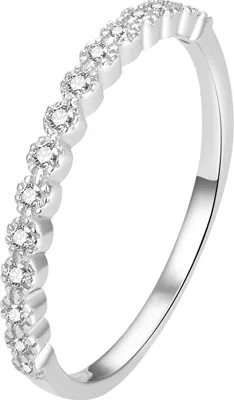 Immagine prodotto di Anello in argento fino con zirconi AGG362, 60 mm