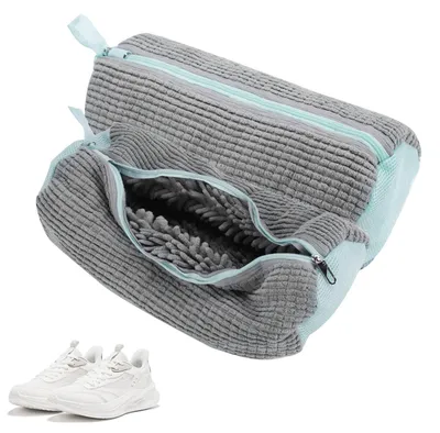 Image de Omgoods - Lot de 2 sacs de lavage pour chaussures, adaptés au lave-linge