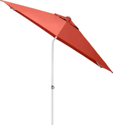 Produktbild von KETTLER Easy Push Schirm Ø 230 cm, UPF 50+, silber/ terrakotta, Aluminium/Polyester mit PolyurethanBeschichtung
