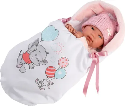 Produktbild von Llorens 84460 NEW BORN - realistische Babypuppe