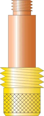 Produktbild von Spannhülsengehäuse Gaslinse D:4,0,45V28