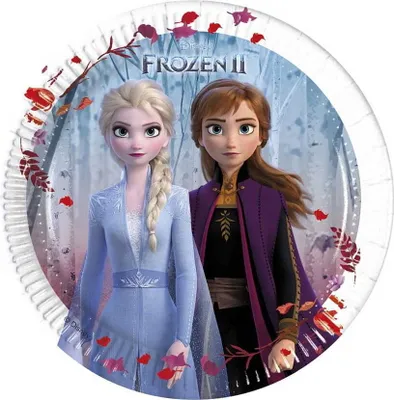 Produktbild von Frozen 2 Geburtstagsteller 20cm 8St.