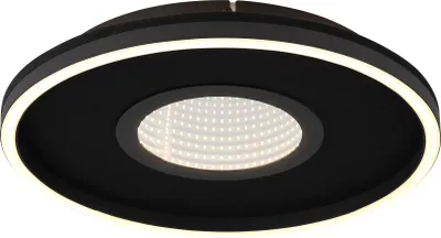 Produktbild von Globo Lighting Deckenleuchte Metall schwarz matt, LED