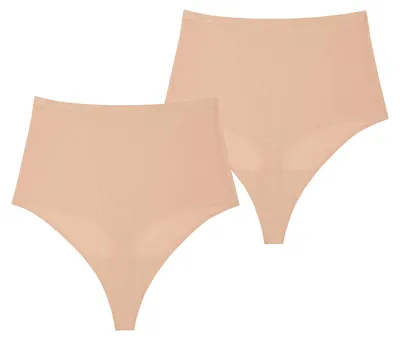 Produktbild von Triumph Damen Shapingslip 2-Pack Triumph Shape Smart Highwaist - NEUTRAL BEIGE - Größe S