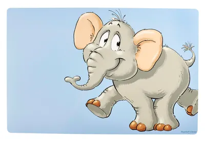 Produktbild von Platzmatte 30x45cm Eddie Happy Zoo