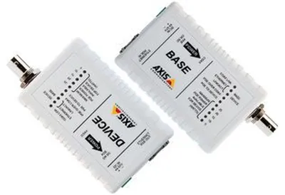 Produktbild von AXIS T8640 Ethernet Over Coax Adaptor PoE+ - Medienkonverter - 100Mb LAN - über Coax - 10Base-T, 100Base-TX - RJ-45 / BNC (Packung mit 2) - für AXIS C1410, D3110, M3067, M3068, M3085, M3086, M5075, P1455, Q1656, Q1715, Q1942, W400
