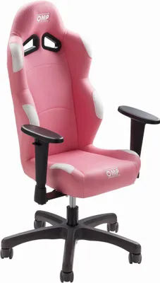 Produktbild von OMP Racing Bürostuhl, Kinderversion, rosa