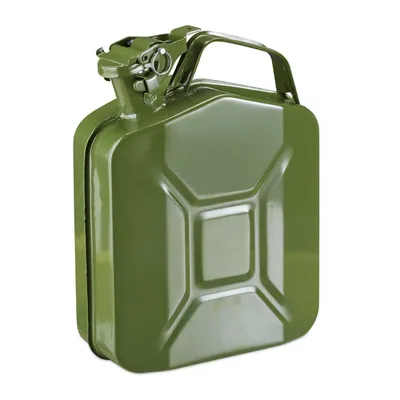 Produktbild von Kraftstoffkanister Benzinkanister Stahlblech, grün 5 Liter