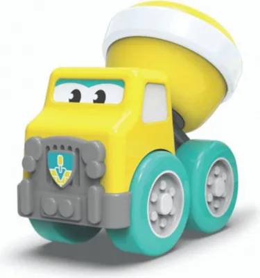 Zdjęcie produktu dla BB Junior - Samochód zabawka Drive' n Rock - Betoniarka z bębnem i muzyką samochodową