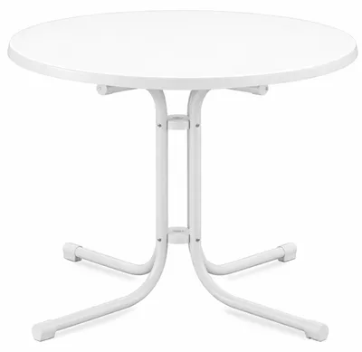 Produktbild von Beautissu Bistrotisch Bistroni WP Ø80xH70cm Weiß