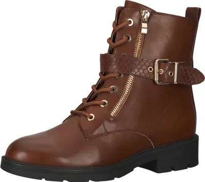 Produktbild von Fitters Footwear Stiefeletten in Übergrößen Braun 2237231 Amalia Brandy große Damenschuhe