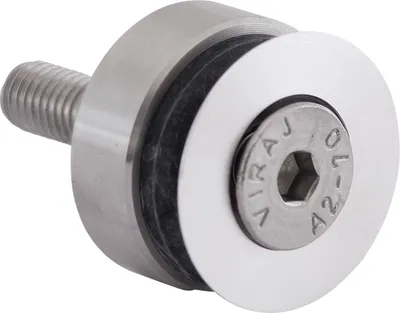 Immagine prodotto di Portapunte in vetro Senk 30, vetro 8 - 20 mm, acciaio inox/alluminio