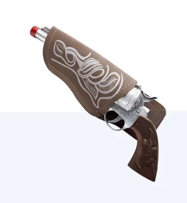 Produktbild von Pistolenhalfter mit Gürtel Cowboy braun
