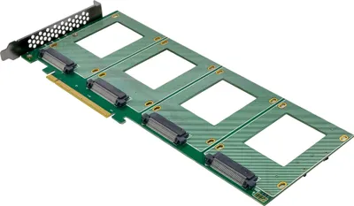 Produktbild von InLine 76660R, PCIe, U.2, Männlich, PCIe 3.0, Taiwan, PI6C20400BLE
