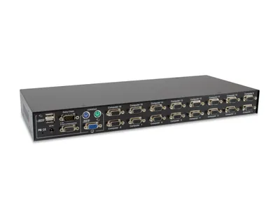 Produktbild von LevelOne KVM-3216 16-Port PS/2-USB VGA KVM
