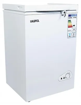 Produktbild von HASPOL H-100Q Gefriertruhe 2in1 100 l, Kühl- oder Gefrierfunktion, -24 bis +10 °C, 43 dB,