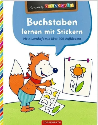 Produktbild von Buchstaben lernen mit Stickern