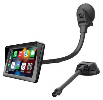 Immagine prodotto di Supporto per telefono compatibile con CarPlay, con braccio di 11,8 pollici