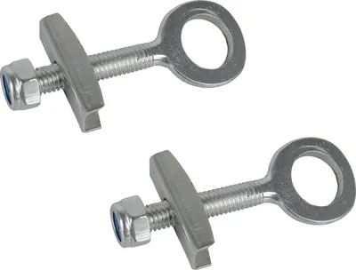 Produktbild von 2 Stück Kettenspanner 57mm mit Selbstsichernden Muttern für Single Speed