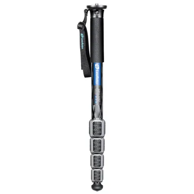 Produktbild von Leofoto MPQ-325C Carbon Monopod mit CHG-01 & SC-70, 5 Sektionen, schwarz
