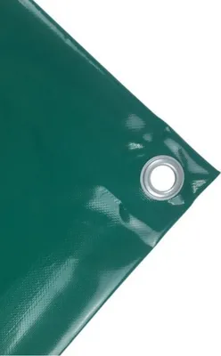 Image de 2m x 3m bâche de couverture - bâche PVC 600 g/qm - vert -