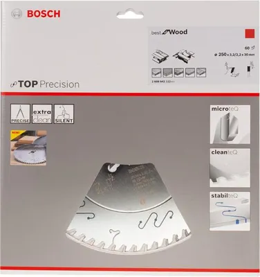 Produktbild von Kreissägeblatt Top Precision Best for Wood S 250 x 30 - 60