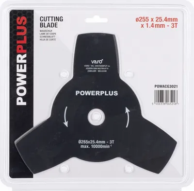 Obrázek produktu pro POWERPLUS POWACG3021 - Žací nůž pro křovinořezy 255mm