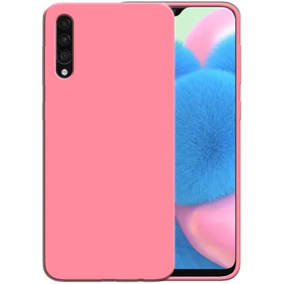 Obrázek produktu pro Smartphonica Silikonové pouzdro pro Samsung Galaxy A30s / A50 / A50s s měkkým vnitřkem - růžové