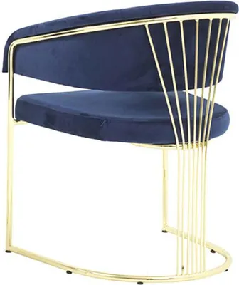 Produktbild von Esszimmer Modernen Stuhl Blau Luxus Designen Lehnstühle Möbel Lehnstuhl