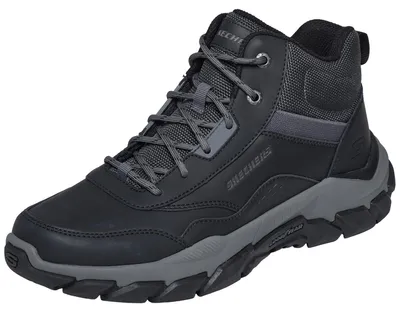Immagine prodotto di Stivali da trekking Skechers Santoro Hopkins da uomo, in  e rete, colore nero