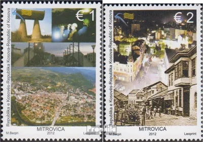 Produktbild von Briefmarken Kosovo 2012 Mi 211-212 (kompl.Ausg.) postfrisch Mitrovica