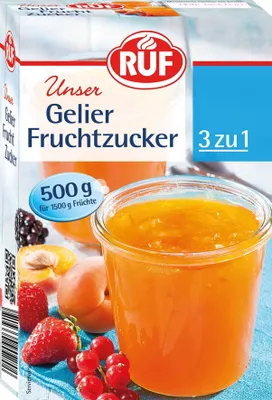 Produktbild von RUF Gelier Fruchtzucker 500 g