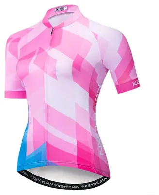 Image de Maillot de vélo pour femmes, manches courtes - Séchage rapide - Tailles S à 3XL