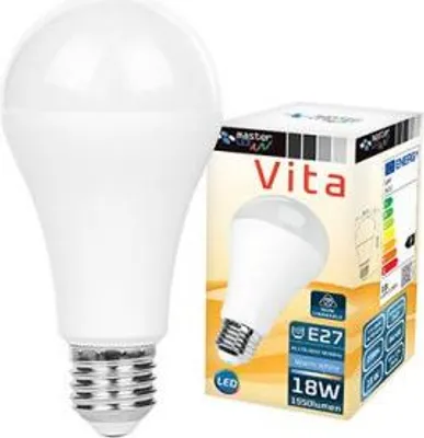 Zdjęcie produktu dla Żarówka LED E27 A65 18W 1820lm