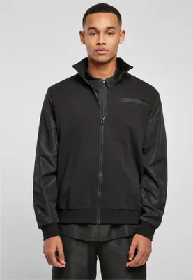 Imagen del producto de Urban Classics TB5510 | Chaqueta de entrenamiento con mezcla de tejidos orgánicos y reciclados - Color: - Talla: M