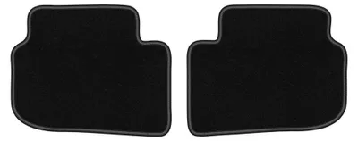 Immagine prodotto di Tappetini posteriori in moquette per Hyundai Ioniq Electric 2016- (crossover) – 2 pezzi, neri, su misura – Wielganizator LUX