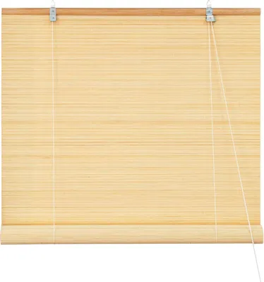 Produktbild von Bamboo-Rollos 130 x 220 cm - Natürlich und Sichtschutz ohne Bohren