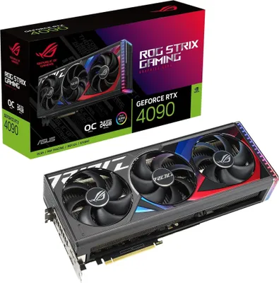 Produktbild von ASUS ROG -STRIX-RTX4090-O24G-GAMING NVIDIA GeForce RTX 4090 24 GB GDDR6X