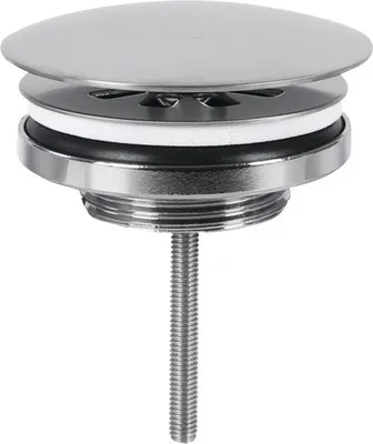 Obrázek produktu pro Designová umyvadlová průtoková výpusť 1 1/4" matný chrom