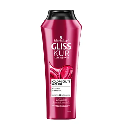 Zdjęcie produktu dla GLISS KUR Ochrona koloru i połysk szampon nadający kolorowi połysk 250ml