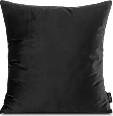 Produktbild von Dekorativer Kissenbezug Sofakissen MADIE 2 schwarz 45x45
