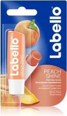 Produktbild von Labello Fruity Shine Peach Blister - 4,8 gr. 5.5 ml