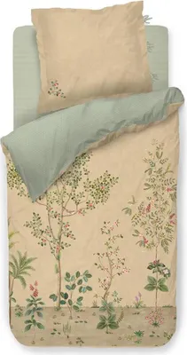 Produktbild von Pip Studio Bettwäsche-Garnitur Fata Morgana Farbe Sand Größe 155x220+80x80