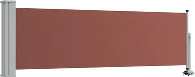 Produktbild von vidaXL Ausziehbare Seitenmarkise 80×300 cm Braun