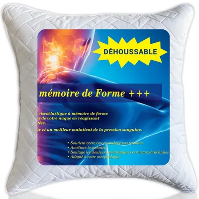 Immagine prodotto di Cuscino ortopedico in memory foam, 60x60x15 cm