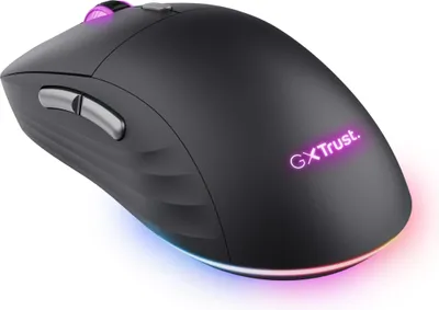 Zdjęcie produktu dla Trust GXT 926 Redex II, Po prawej stronie, Laser, RF Wireless, 10000 DPI, Czarny