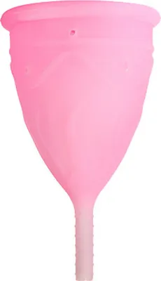 Produktbild von Ève Pink Menstruationstasse Größe L Platin Silikon