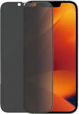 Zdjęcie produktu dla PanzerGlass ® Privacy Screen Protector iPhone 14 | 13 | 13 Pro | Ultra-Wide Fit, Apple, Apple - iPhone 14, Apple - iPhone 13, Apple - iPhone 13 Pro, Aplikacja na sucho, Odporny na zadrapania, Odporny na wstrząsy, Przezroczysty, 1 szt.